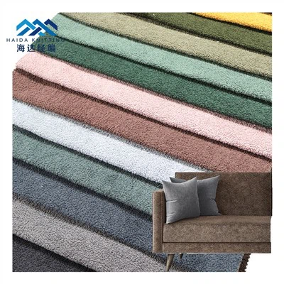 Tela de terciopelo de peluche